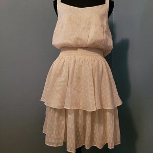 Express.  Dress.  Size Medium.  Cream/Gold.